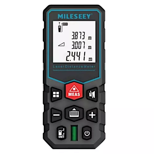 Mileseey X5 - miernik laserowy (dalmierz), 40m