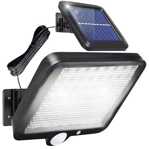 Lampa solarna 108 LED z czujnikiem ruchu i zmierzchu