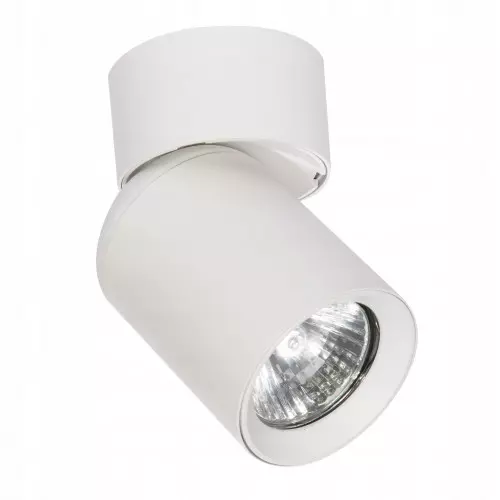 Punktowa, ruchoma lampa sufitowa LED GU10 biała