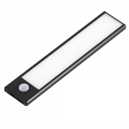 Lampa oświetleniowa LED na magnes (z czujnikiem ruchu) - czarna 20 cm