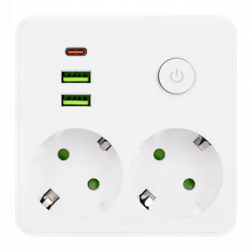Rozgałęźnik Modi USB-C 2500W