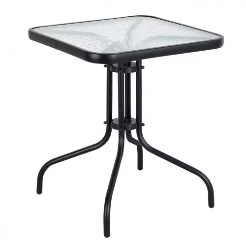 Stolik ogrodowy MultiGarden szklany hartowany 60x60 cm