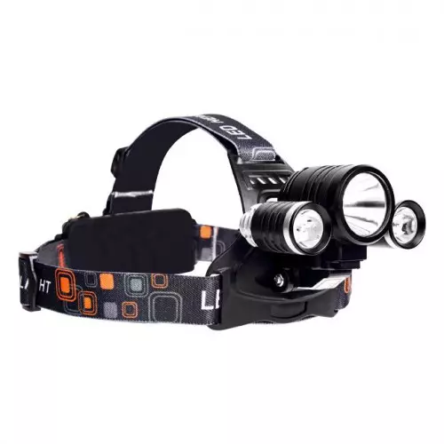 Latarka czołowa LED 5W T6 CREE wodoodporna IPX2