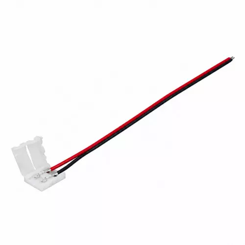 Złączka do taśmy LED 10mm zatrzaskowa z kablem
